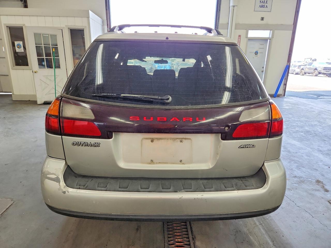 2004 Subaru Legacy Outback Awp Silver vin: 4S3BH675147638518