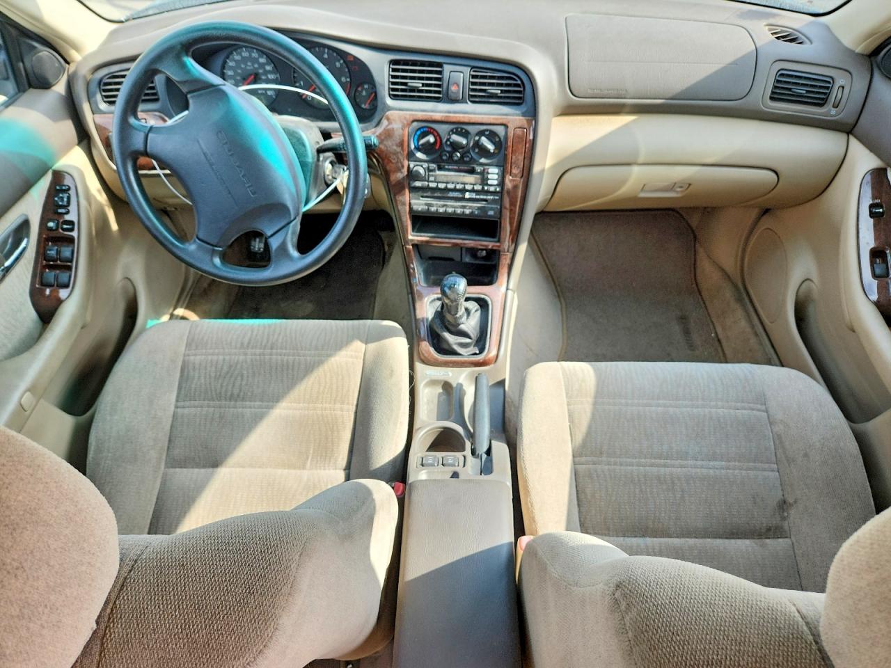2001 Subaru Legacy Outback Awp Green vin: 4S3BH675216603973