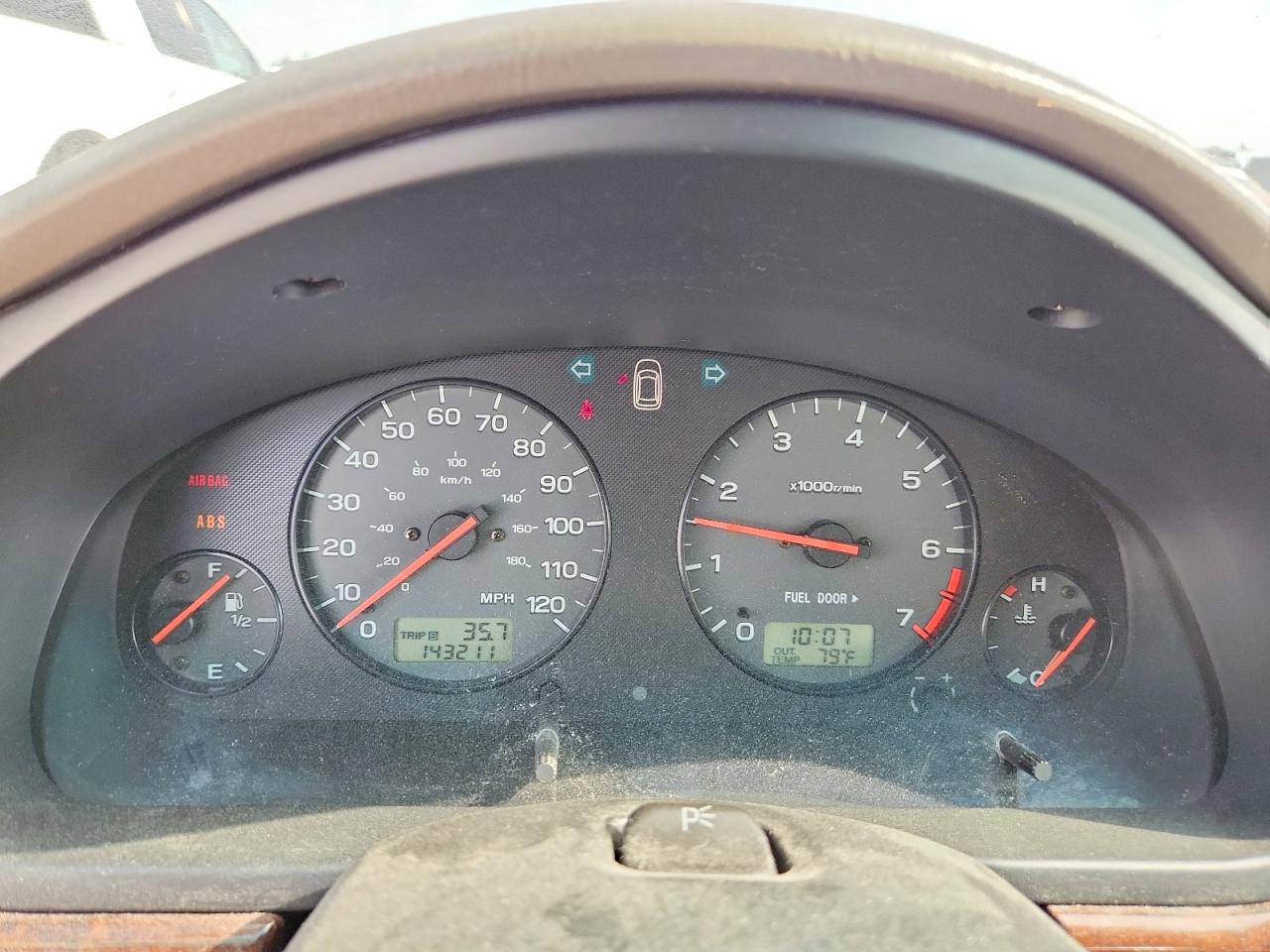 2001 Subaru Legacy Outback Awp Green vin: 4S3BH675216603973