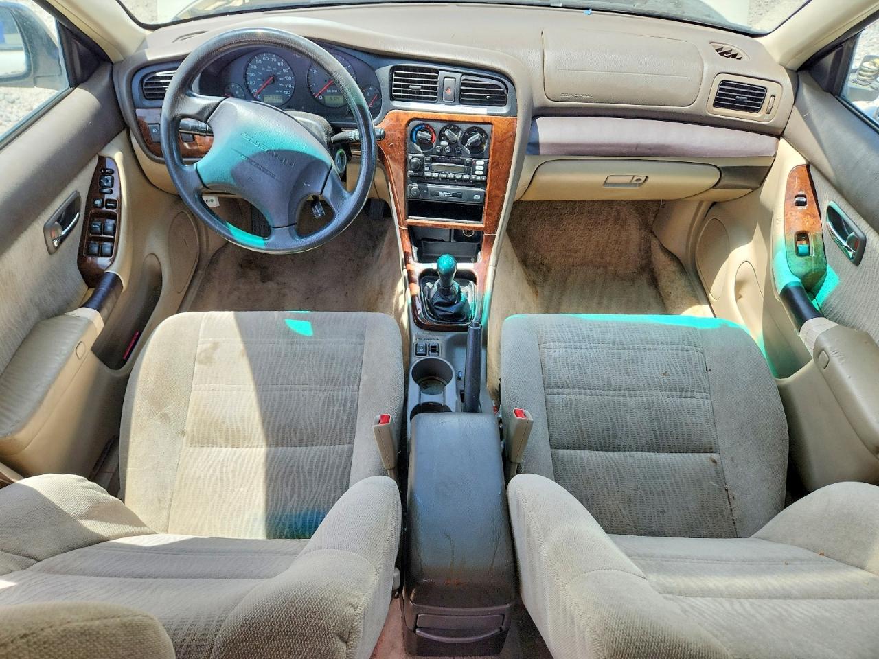 2002 Subaru Legacy Outback Awp White vin: 4S3BH675226611069
