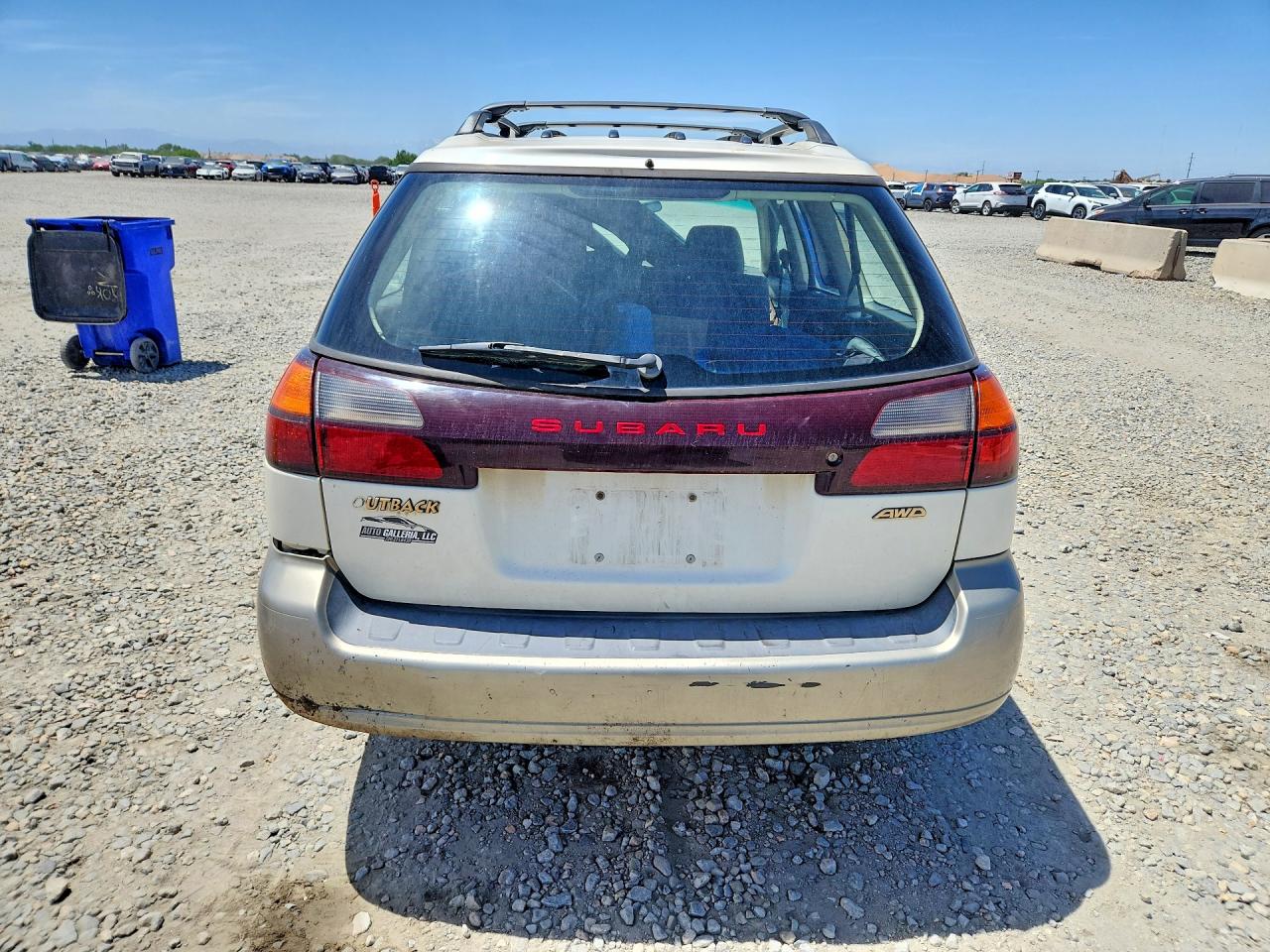2002 Subaru Legacy Outback Awp White vin: 4S3BH675226611069