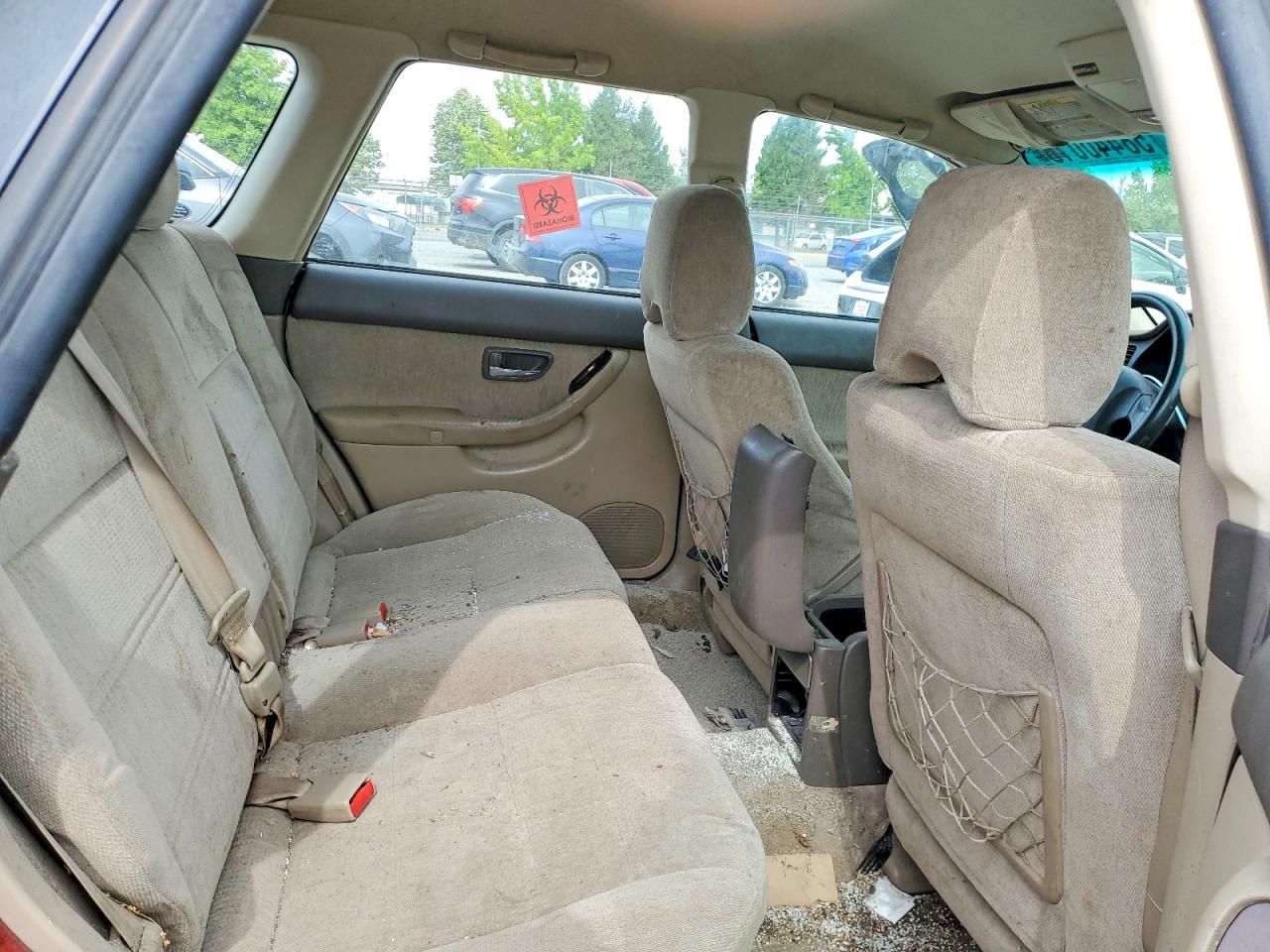 2002 Subaru Legacy Outback Awp Темно-бордовый vin: 4S3BH675227604696