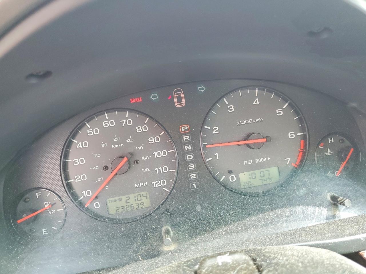2002 Subaru Legacy Outback Awp Темно-бордовый vin: 4S3BH675227604696