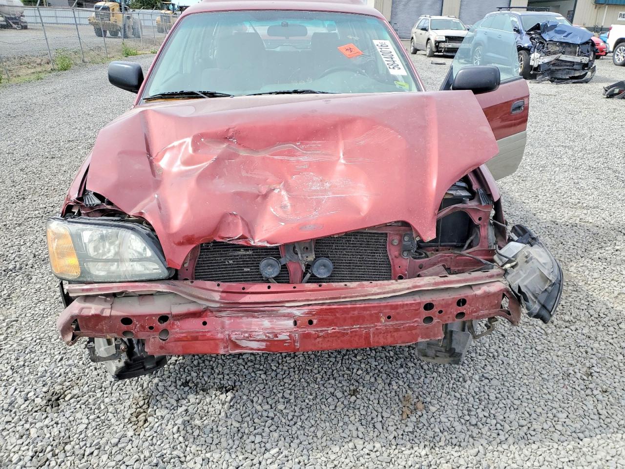 2002 Subaru Legacy Outback Awp Темно-бордовый vin: 4S3BH675227604696
