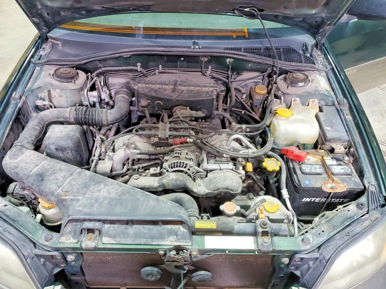 2002 Subaru Legacy Outback Awp Green vin: 4S3BH675227638489