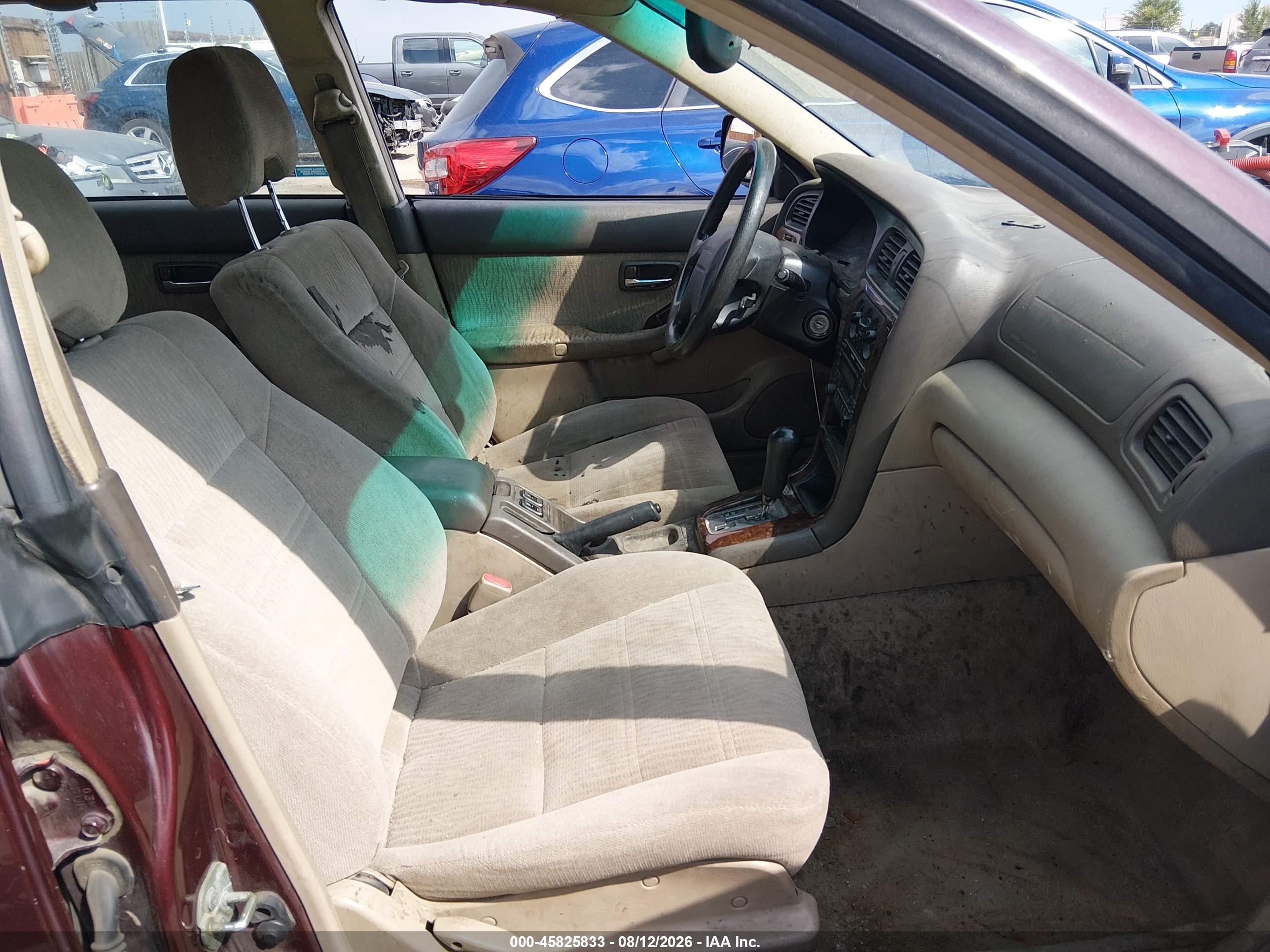 2000 Subaru Outback   Red vin: 4S3BH6752Y7661795