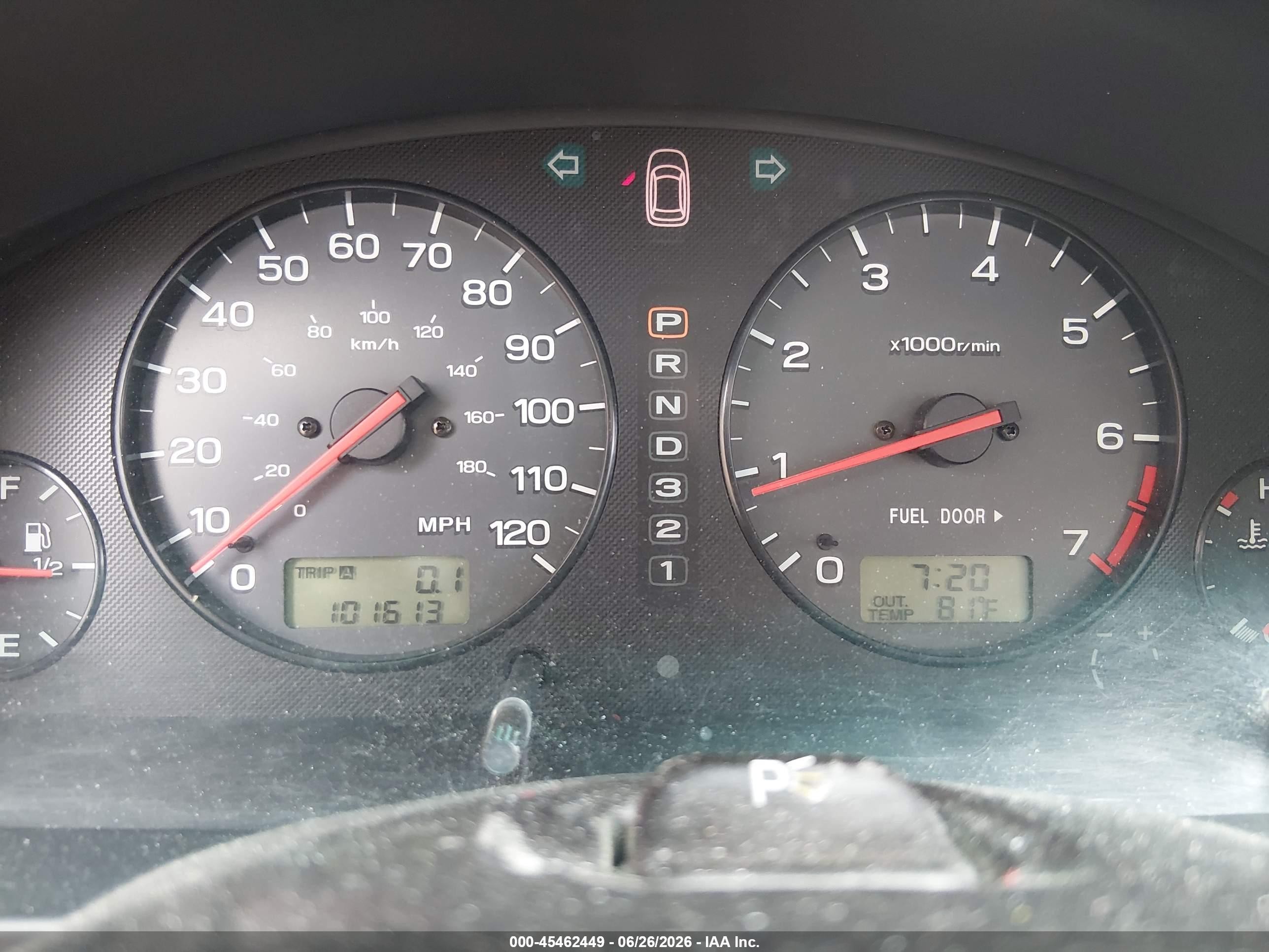 2002 Subaru Outback   Зеленый vin: 4S3BH675327638873