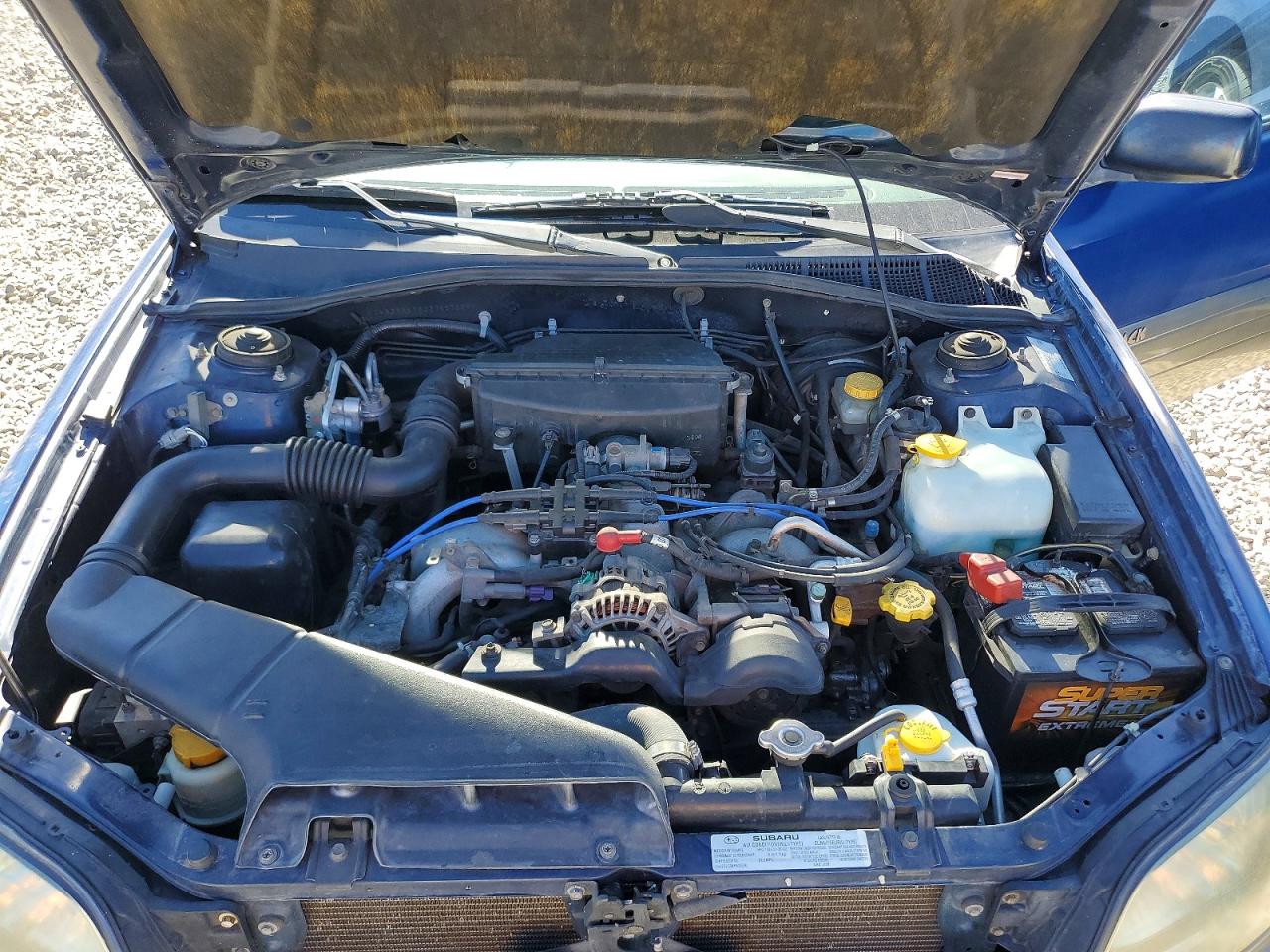 2003 Subaru Legacy Outback Awp Blue vin: 4S3BH675337657229