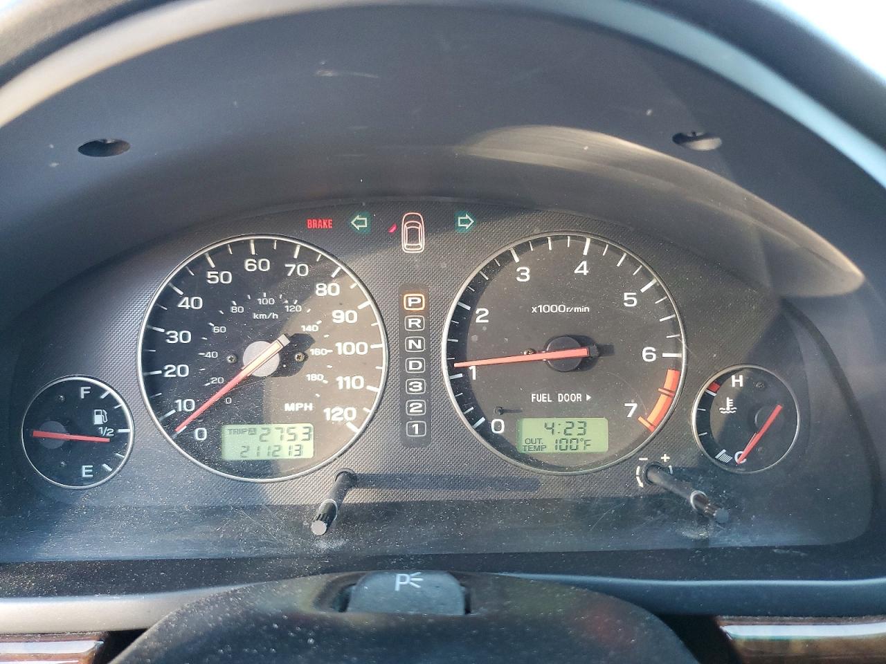 2003 Subaru Legacy Outback Awp Blue vin: 4S3BH675337657229