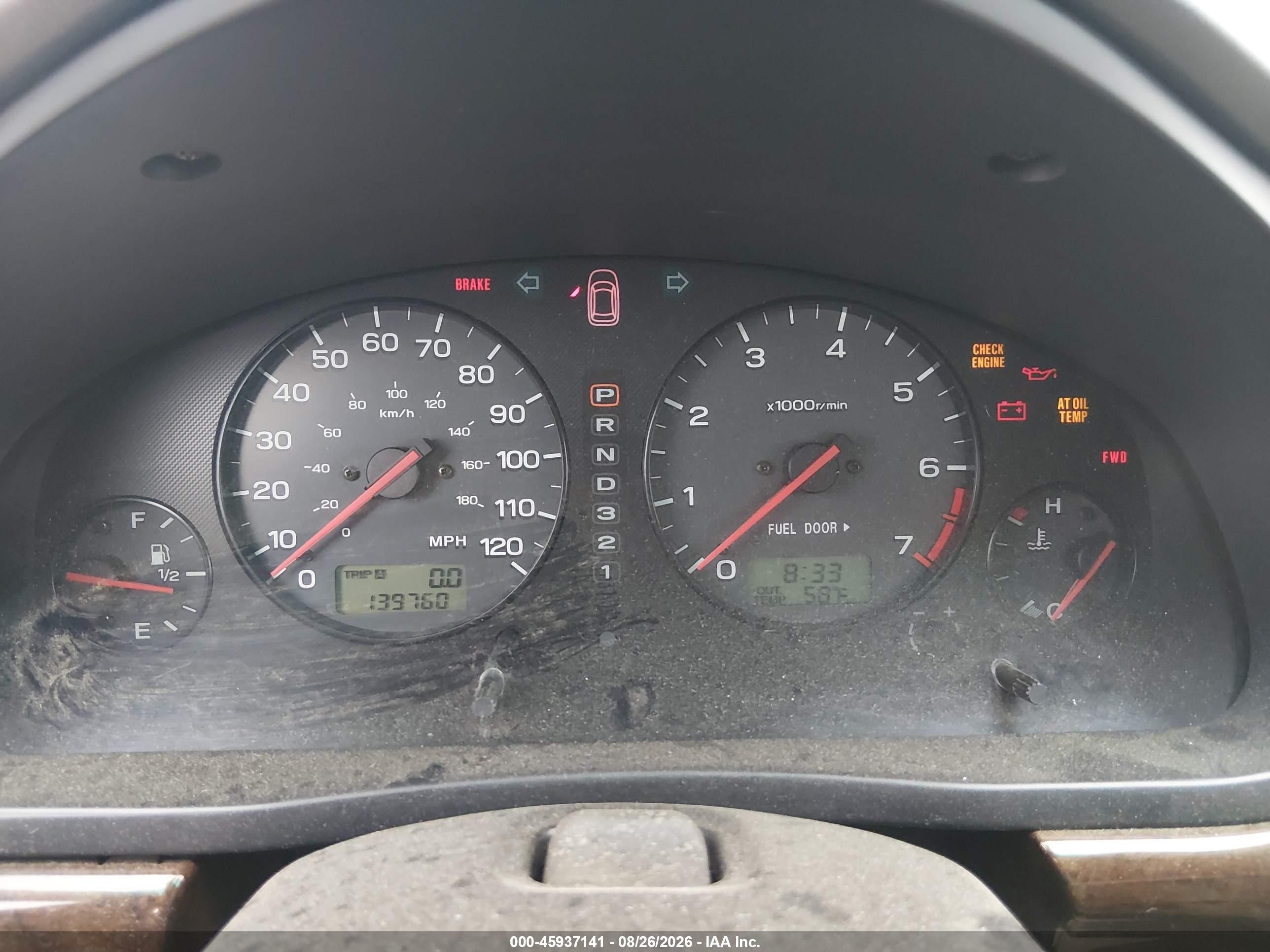 2001 Subaru Outback   Green vin: 4S3BH675417608439