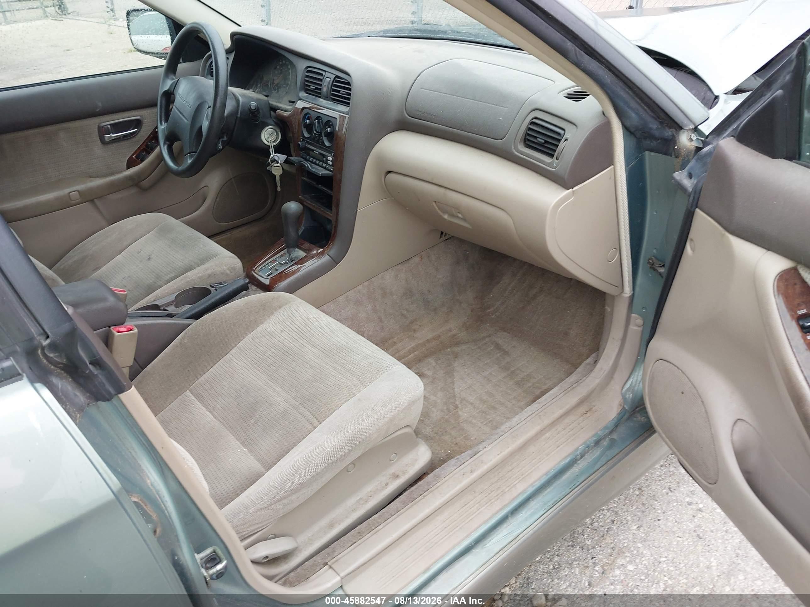 2003 Subaru Outback   Зеленый vin: 4S3BH675437611909