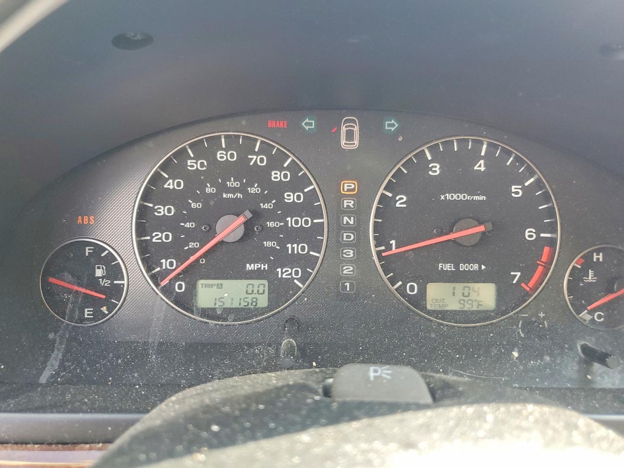 2003 Subaru Legacy Outback Awp Бордовый vin: 4S3BH675437621341
