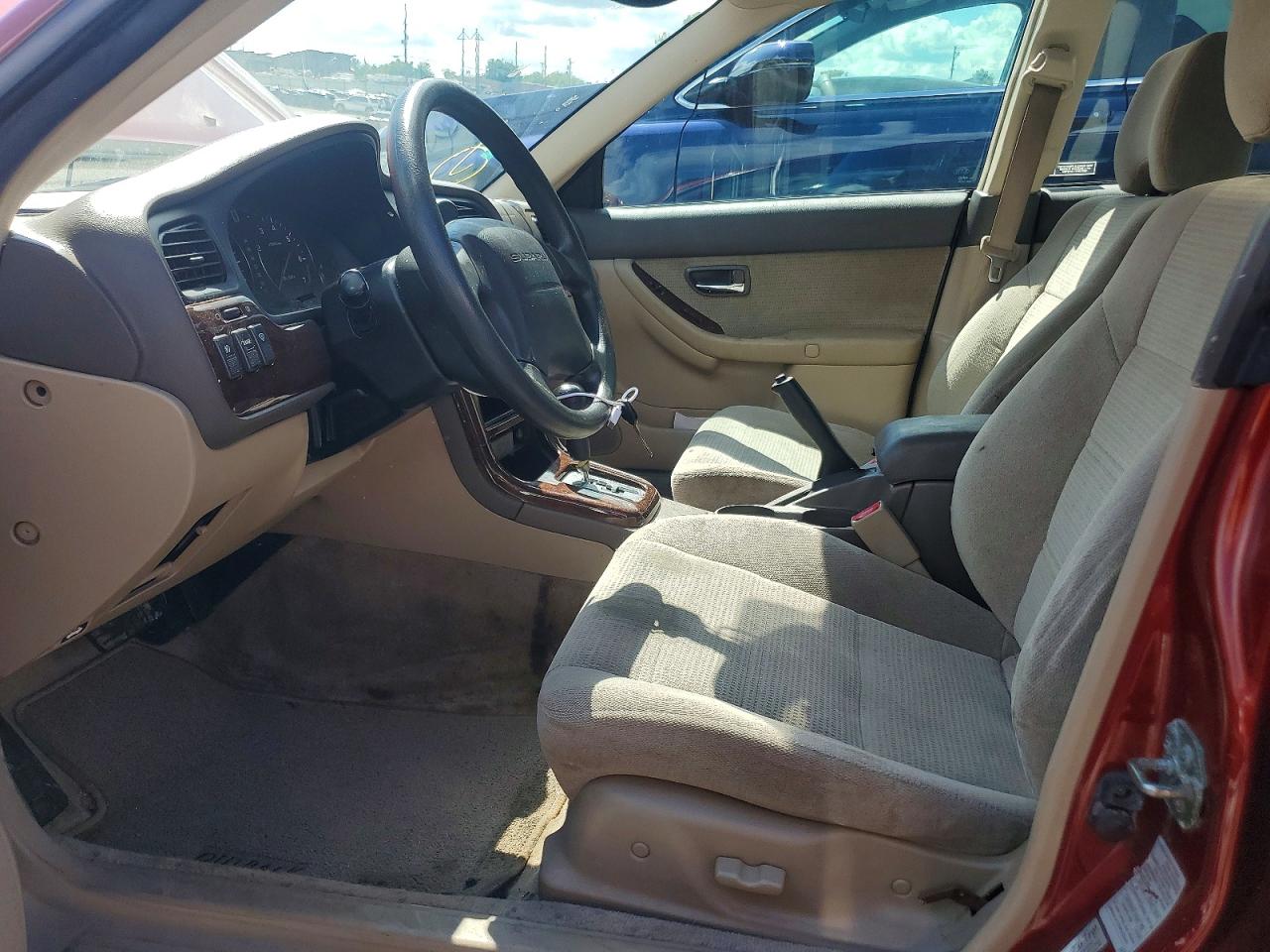 2003 Subaru Legacy Outback Awp Бордовый vin: 4S3BH675437621341
