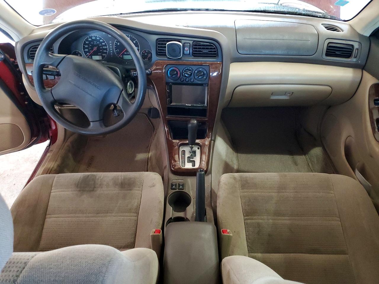 2003 Subaru Legacy Outback Awp Бордовый vin: 4S3BH675437621341