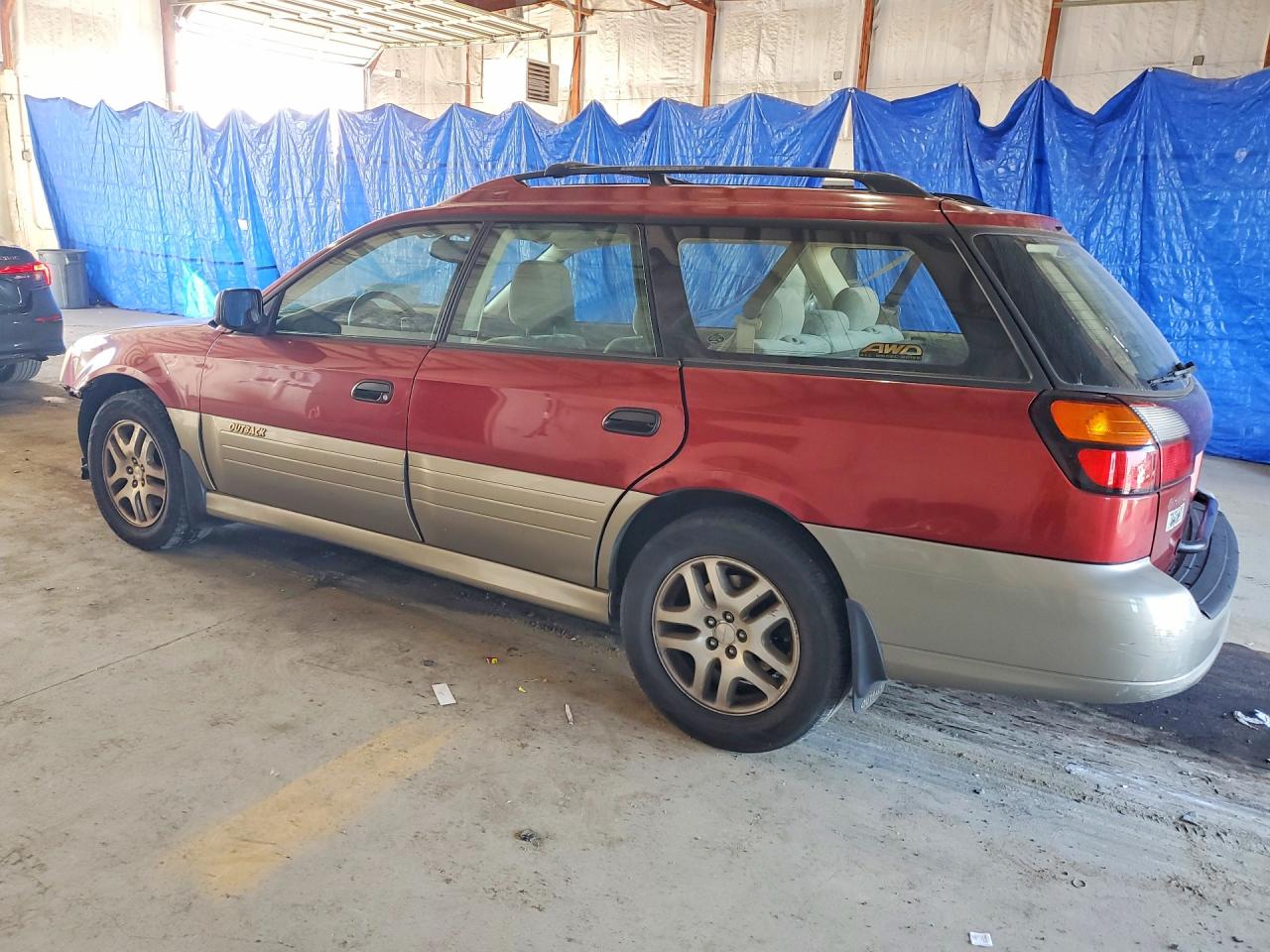 2003 Subaru Legacy Outback Awp Бордовый vin: 4S3BH675437621341