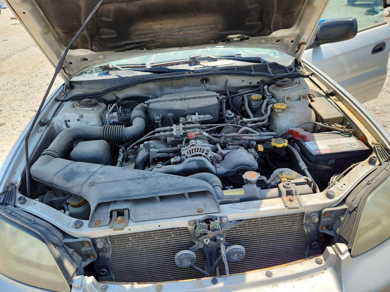 2004 Subaru Legacy Outback Awp Silver vin: 4S3BH675446626871