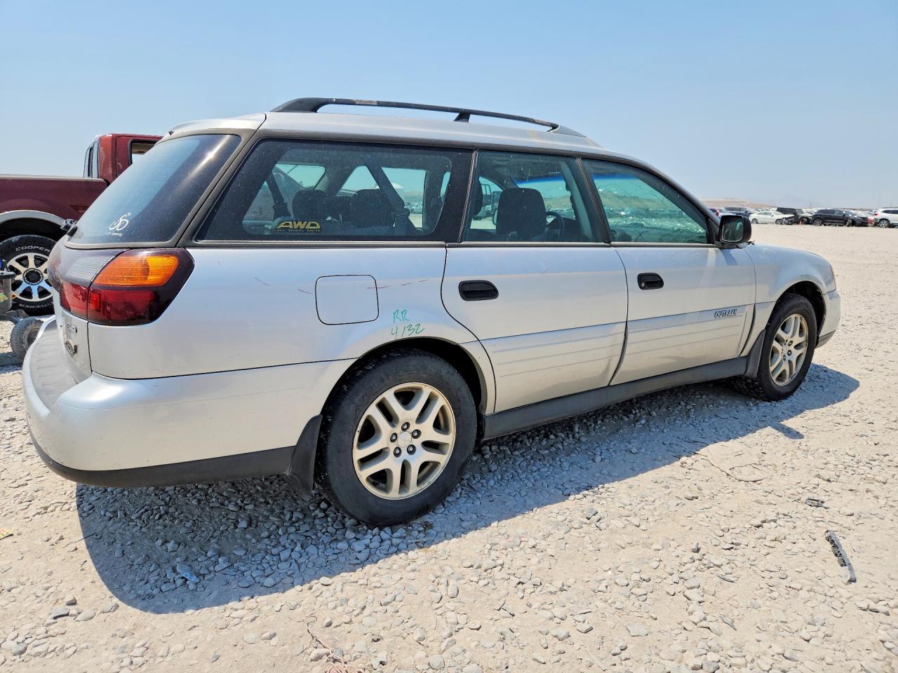 2004 Subaru Legacy Outback Awp Silver vin: 4S3BH675446626871