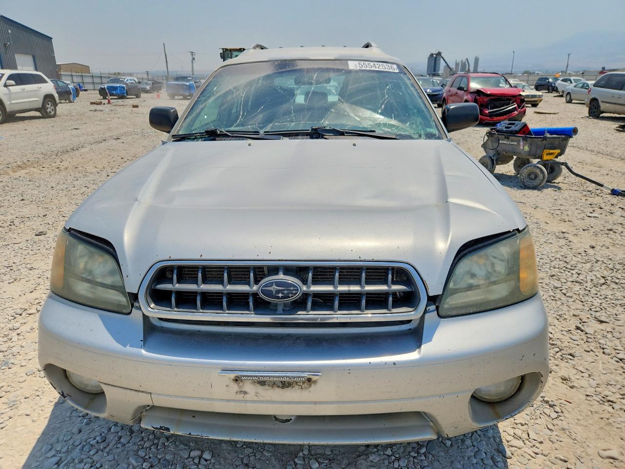 2004 Subaru Legacy Outback Awp Silver vin: 4S3BH675446626871