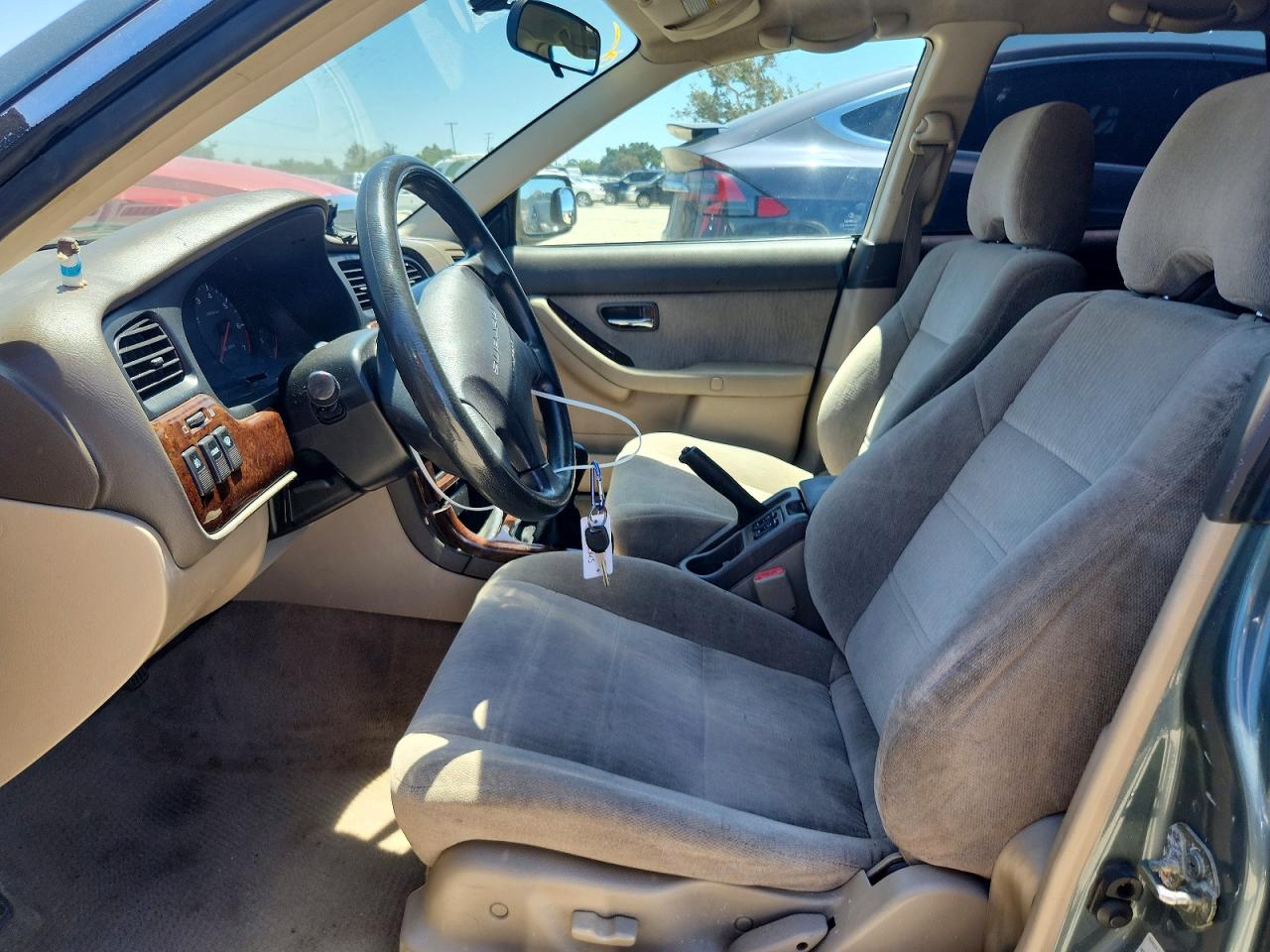 2000 Subaru Legacy Outback Awp Green vin: 4S3BH6754Y6668513