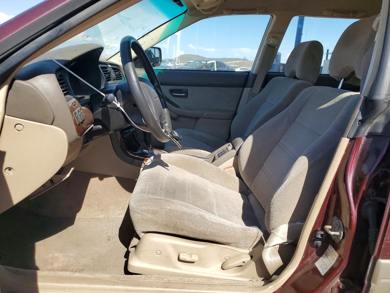 2000 Subaru Legacy Outback Awp Maroon vin: 4S3BH6754Y7655688