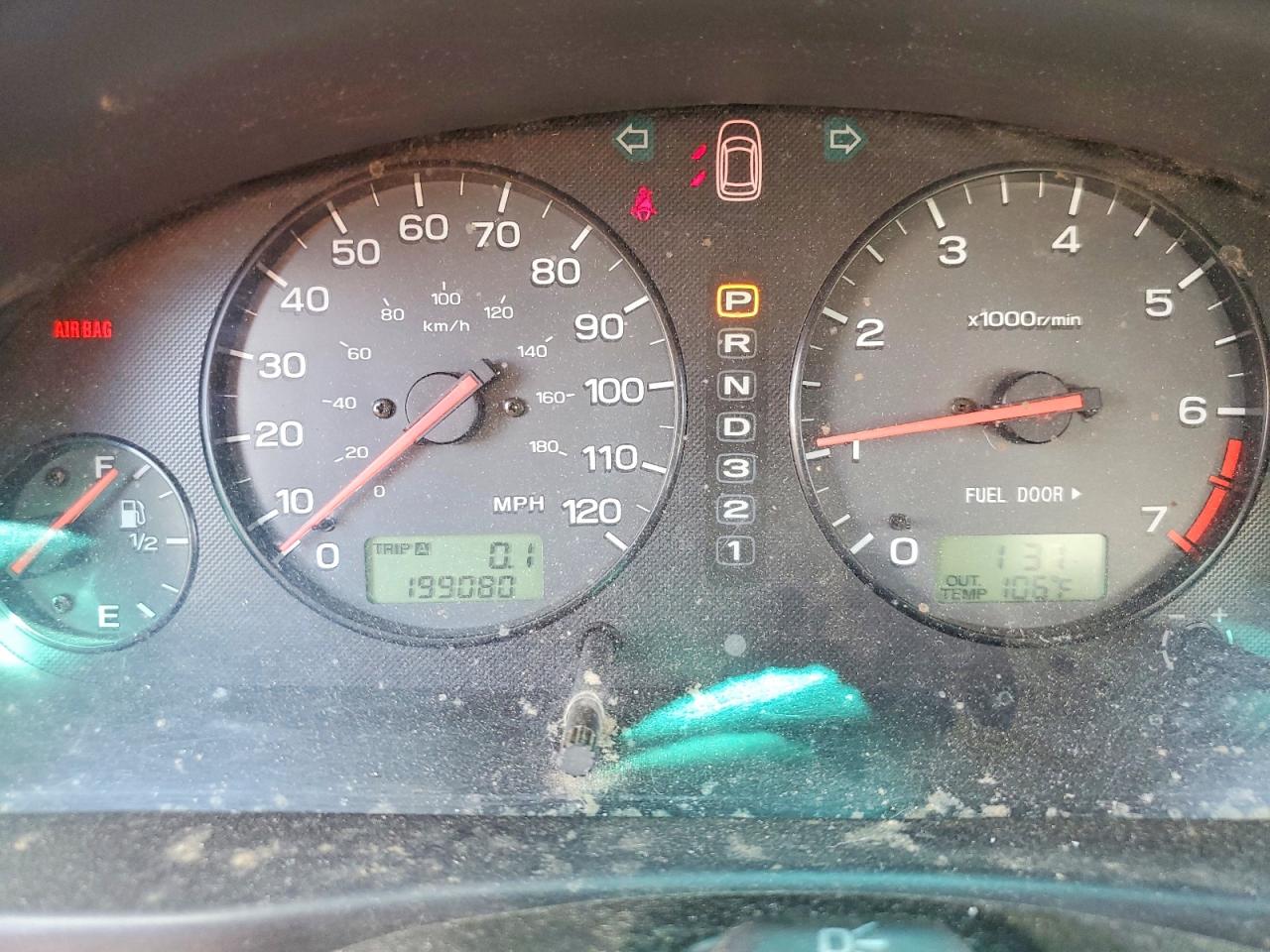 2001 Subaru Legacy Outback Awp Green vin: 4S3BH675517649064