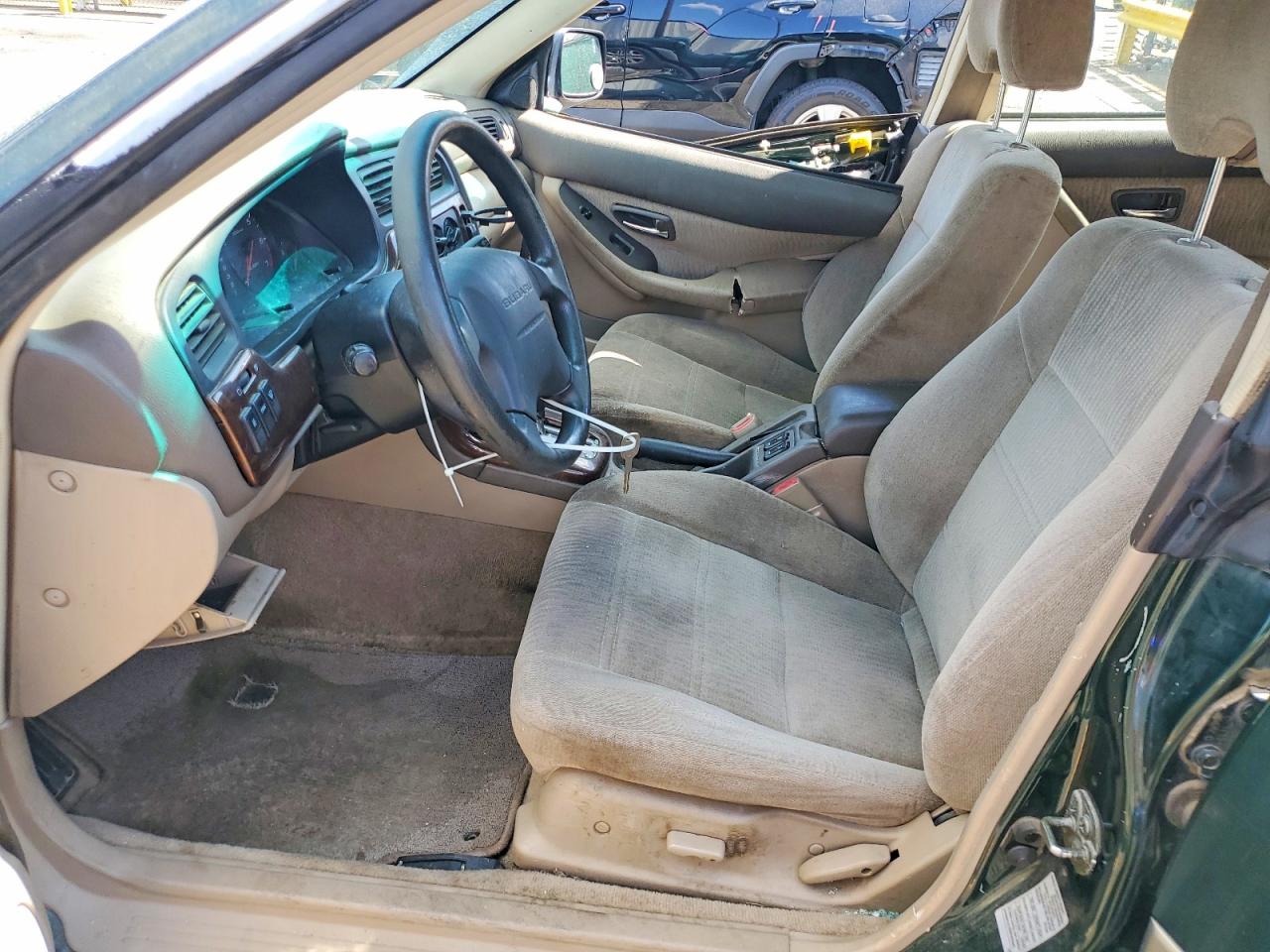 2001 Subaru Legacy Outback Awp Green vin: 4S3BH675517649064