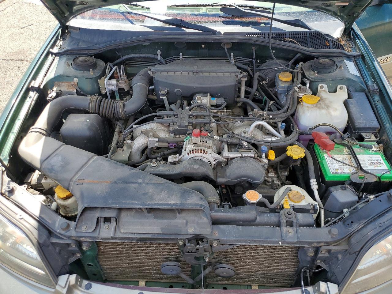 2001 Subaru Legacy Outback Awp Green vin: 4S3BH675517649064
