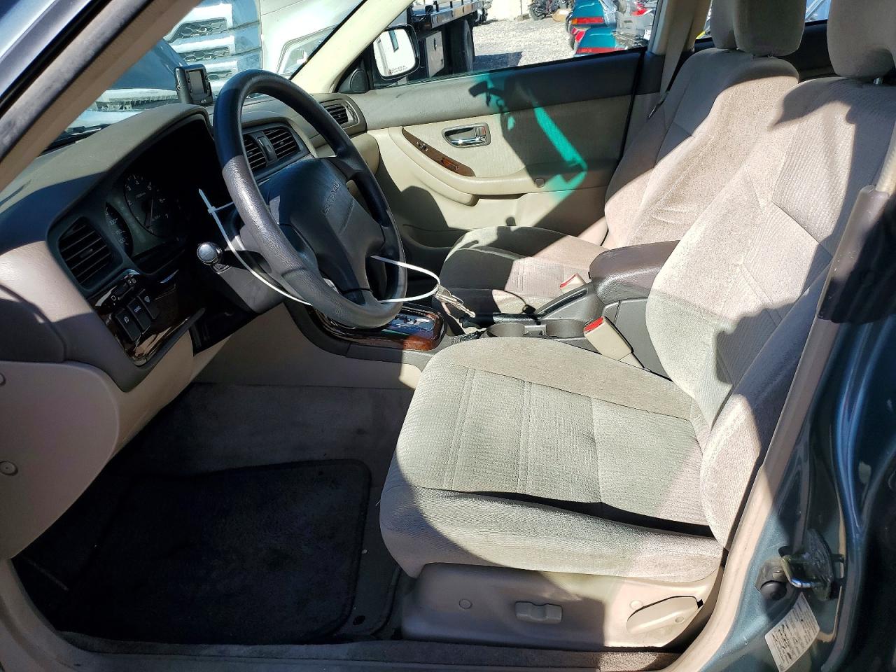 2002 Subaru Legacy Outback Awp Зеленый vin: 4S3BH675527631097