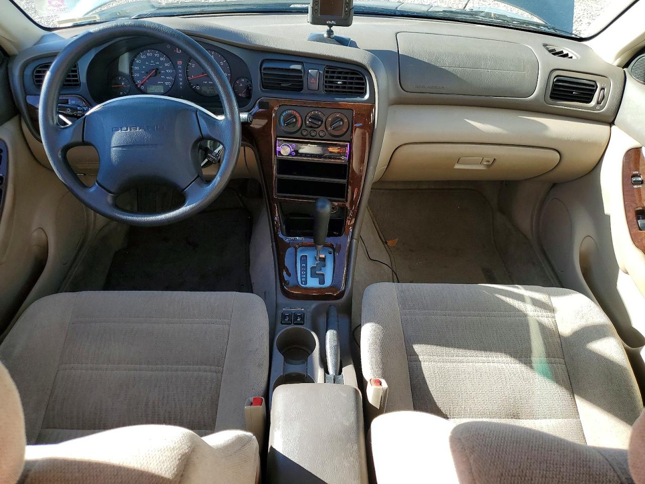 2002 Subaru Legacy Outback Awp Зеленый vin: 4S3BH675527631097
