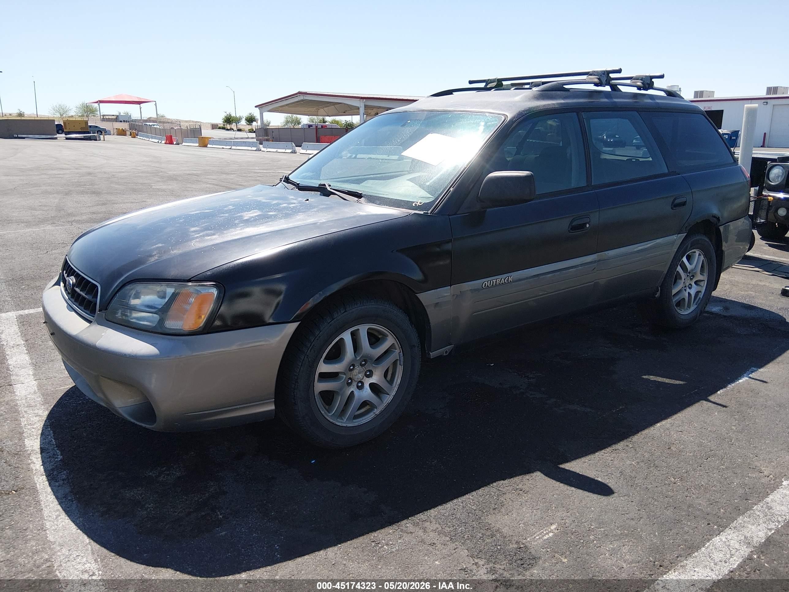 2003 Subaru Outback   Black vin: 4S3BH675536644908
