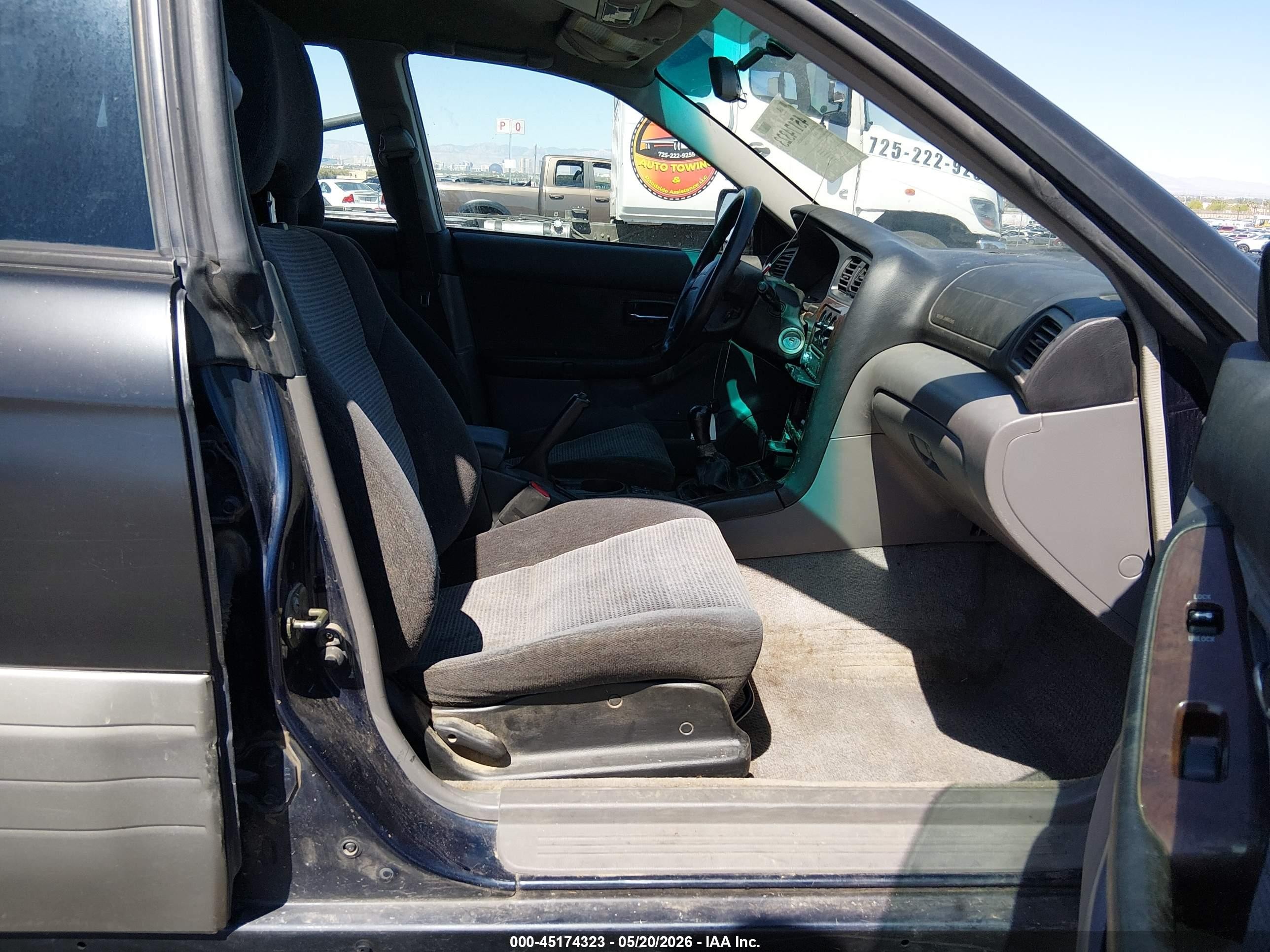 2003 Subaru Outback   Black vin: 4S3BH675536644908