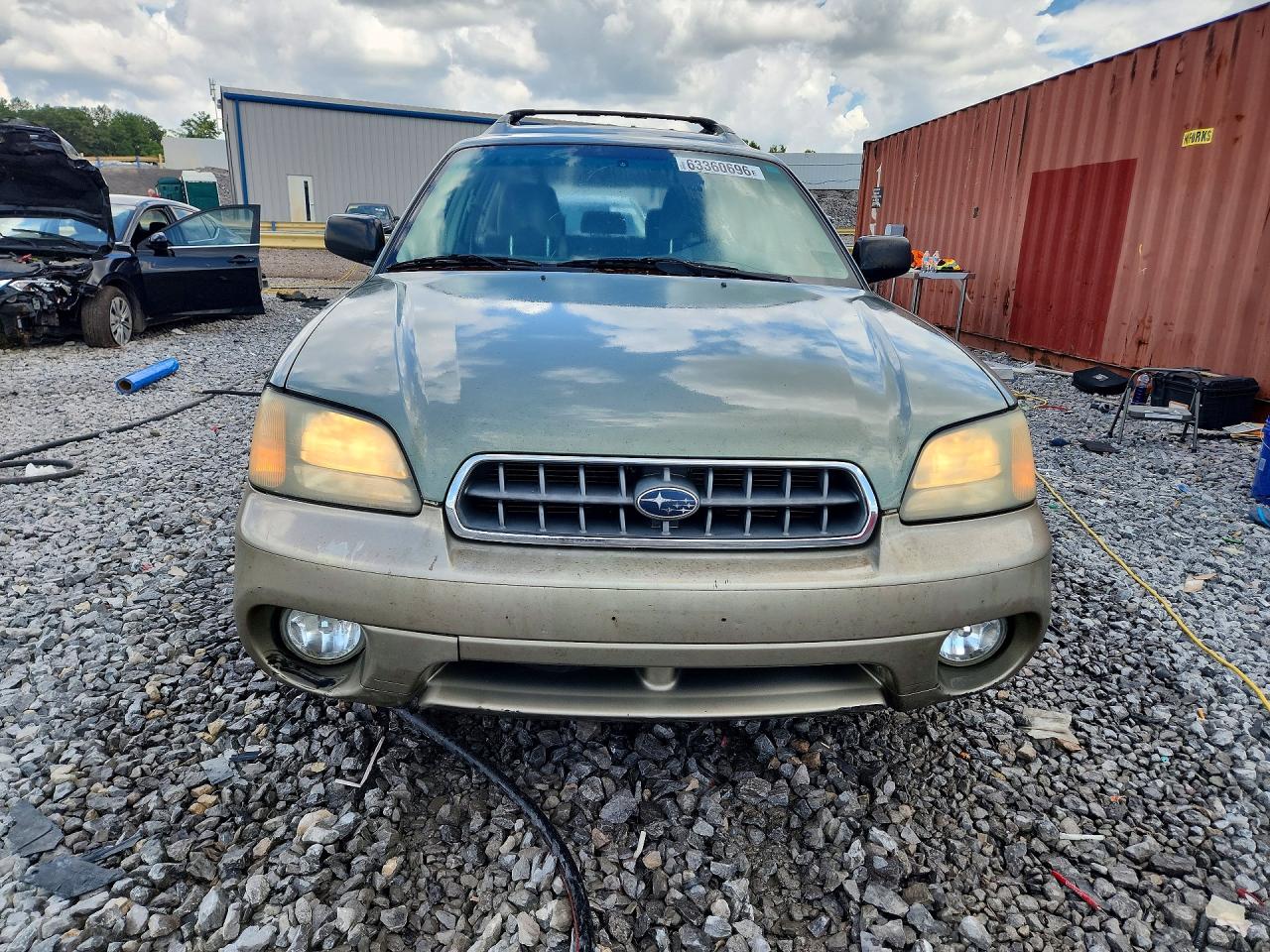 2003 Subaru Legacy Outback Awp Tan vin: 4S3BH675537605987