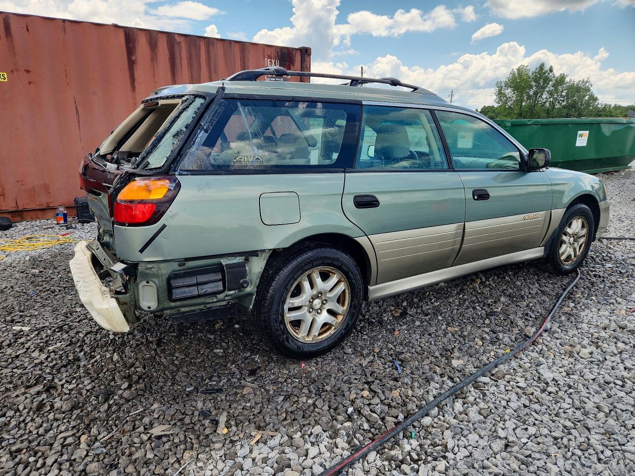 2003 Subaru Legacy Outback Awp Tan vin: 4S3BH675537605987
