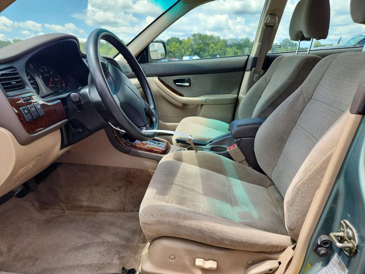 2003 Subaru Legacy Outback Awp Tan vin: 4S3BH675537605987