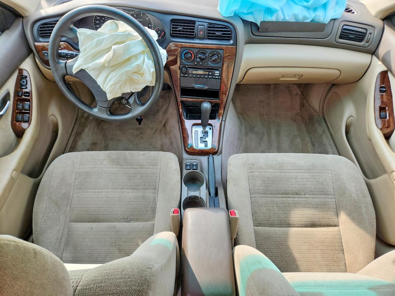 2003 Subaru Legacy Outback Awp Burgundy vin: 4S3BH675537617704