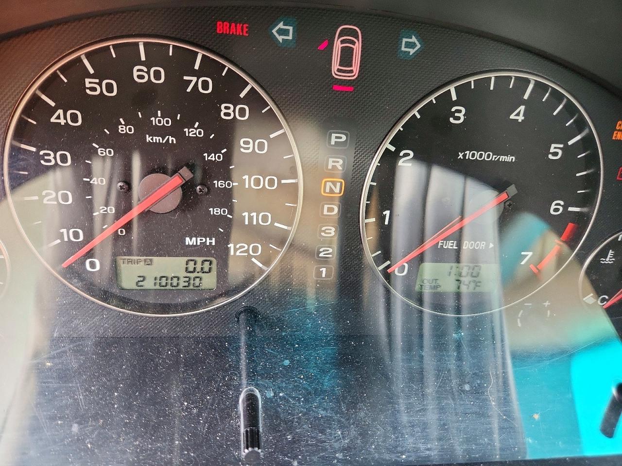 2003 Subaru Legacy Outback Awp Burgundy vin: 4S3BH675537617704