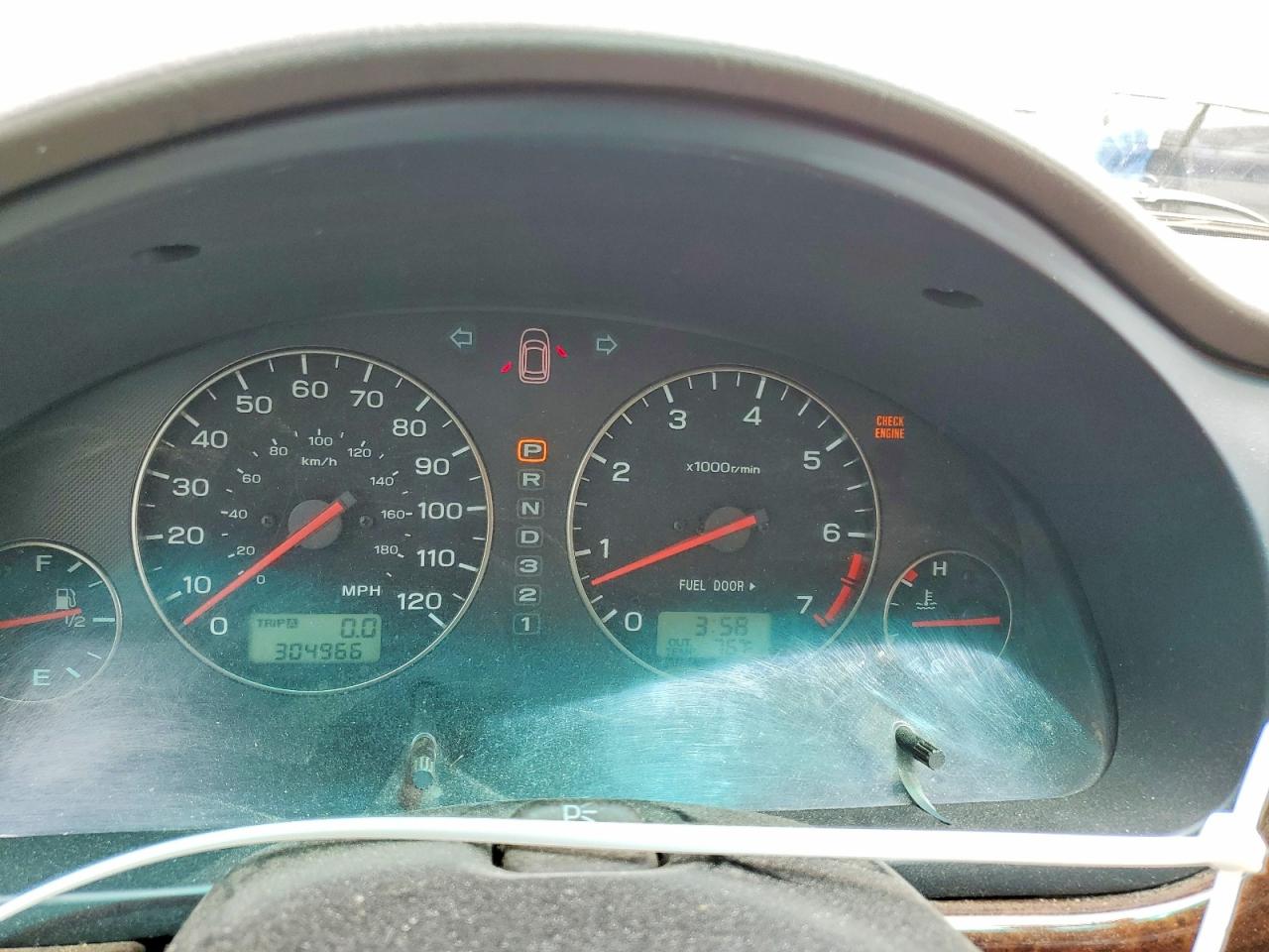 2003 Subaru Legacy Outback Awp Green vin: 4S3BH675537634454