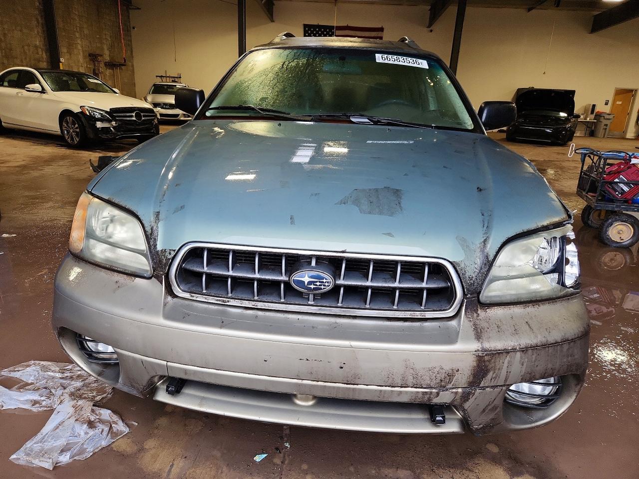 2003 Subaru Legacy Outback Awp Teal vin: 4S3BH675637653823