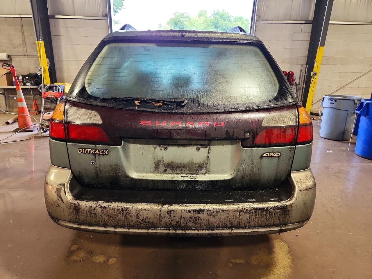 2003 Subaru Legacy Outback Awp Teal vin: 4S3BH675637653823