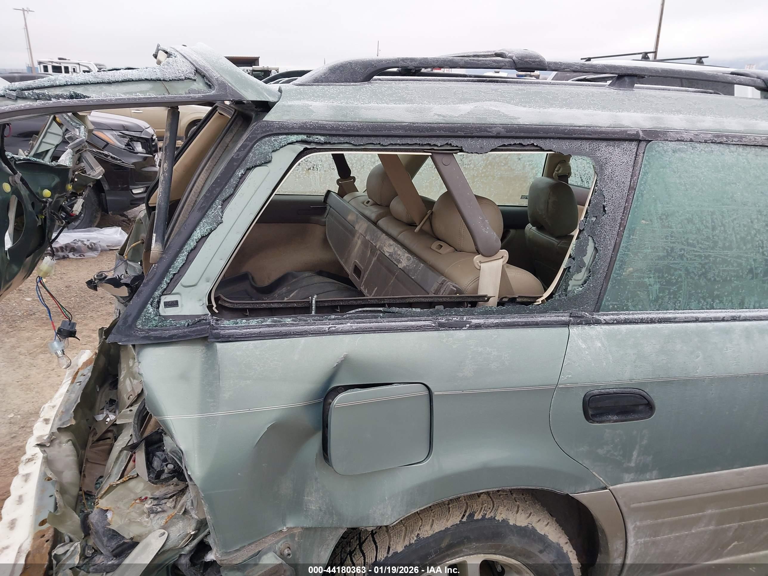 2004 Subaru Outback   Green vin: 4S3BH675647632942