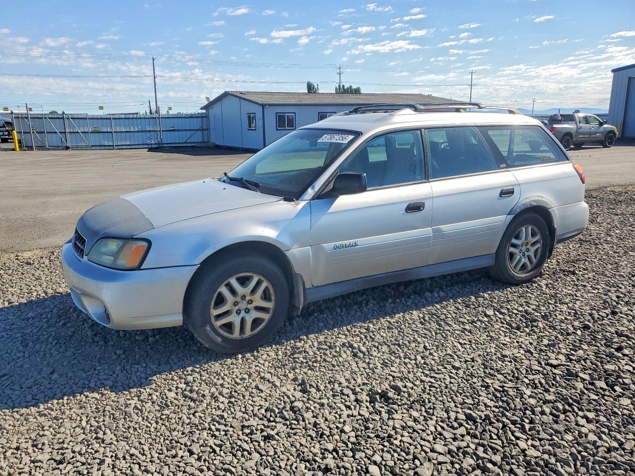 2004 Subaru Legacy Outback Awp Silver vin: 4S3BH675647646128