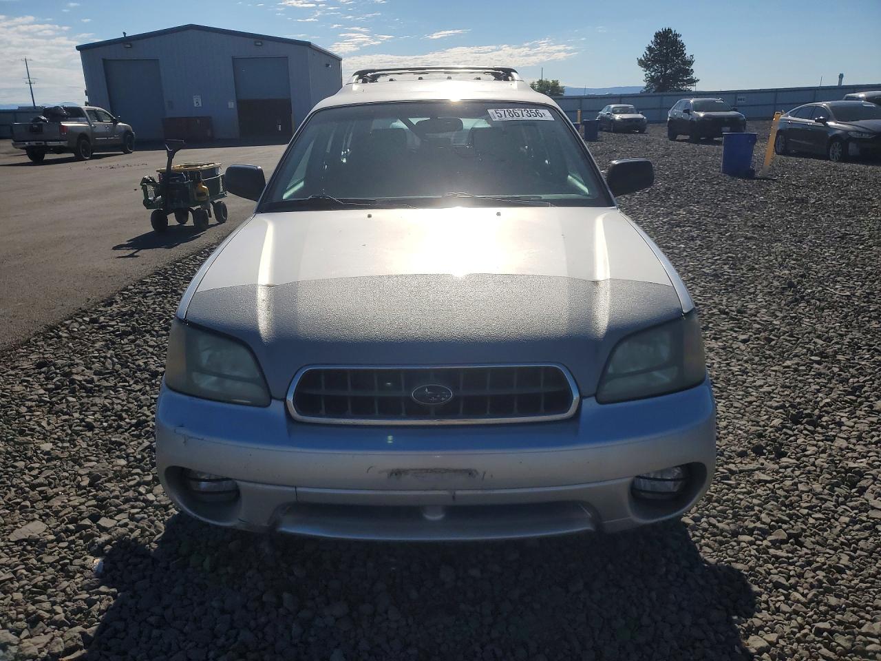 2004 Subaru Legacy Outback Awp Silver vin: 4S3BH675647646128