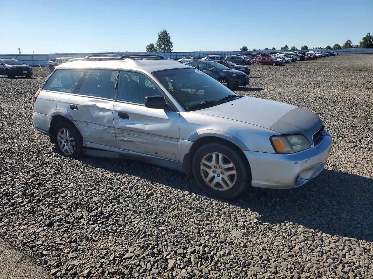 2004 Subaru Legacy Outback Awp Silver vin: 4S3BH675647646128