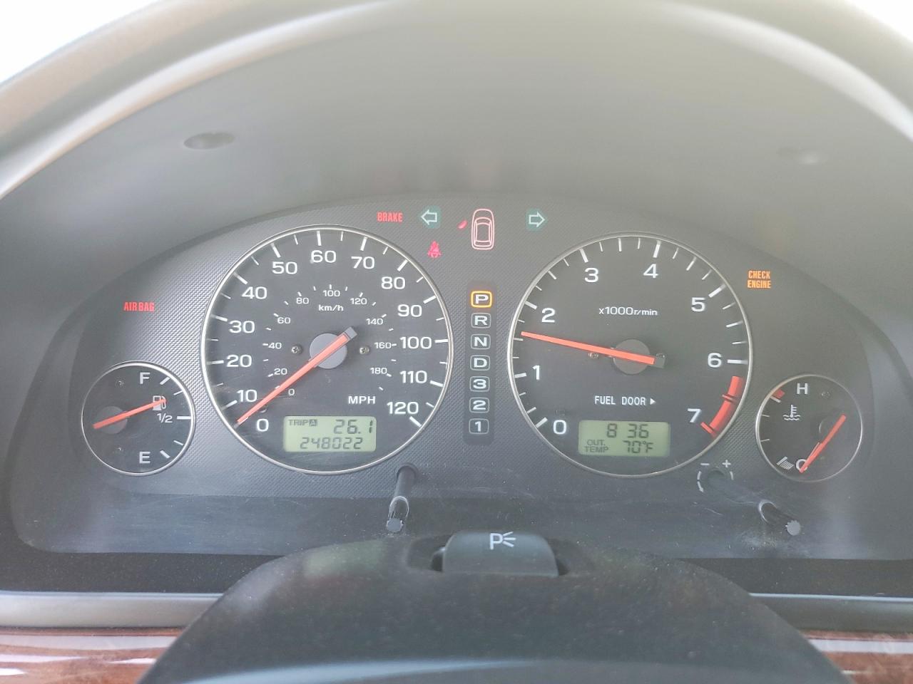 2004 Subaru Legacy Outback Awp Silver vin: 4S3BH675647646128