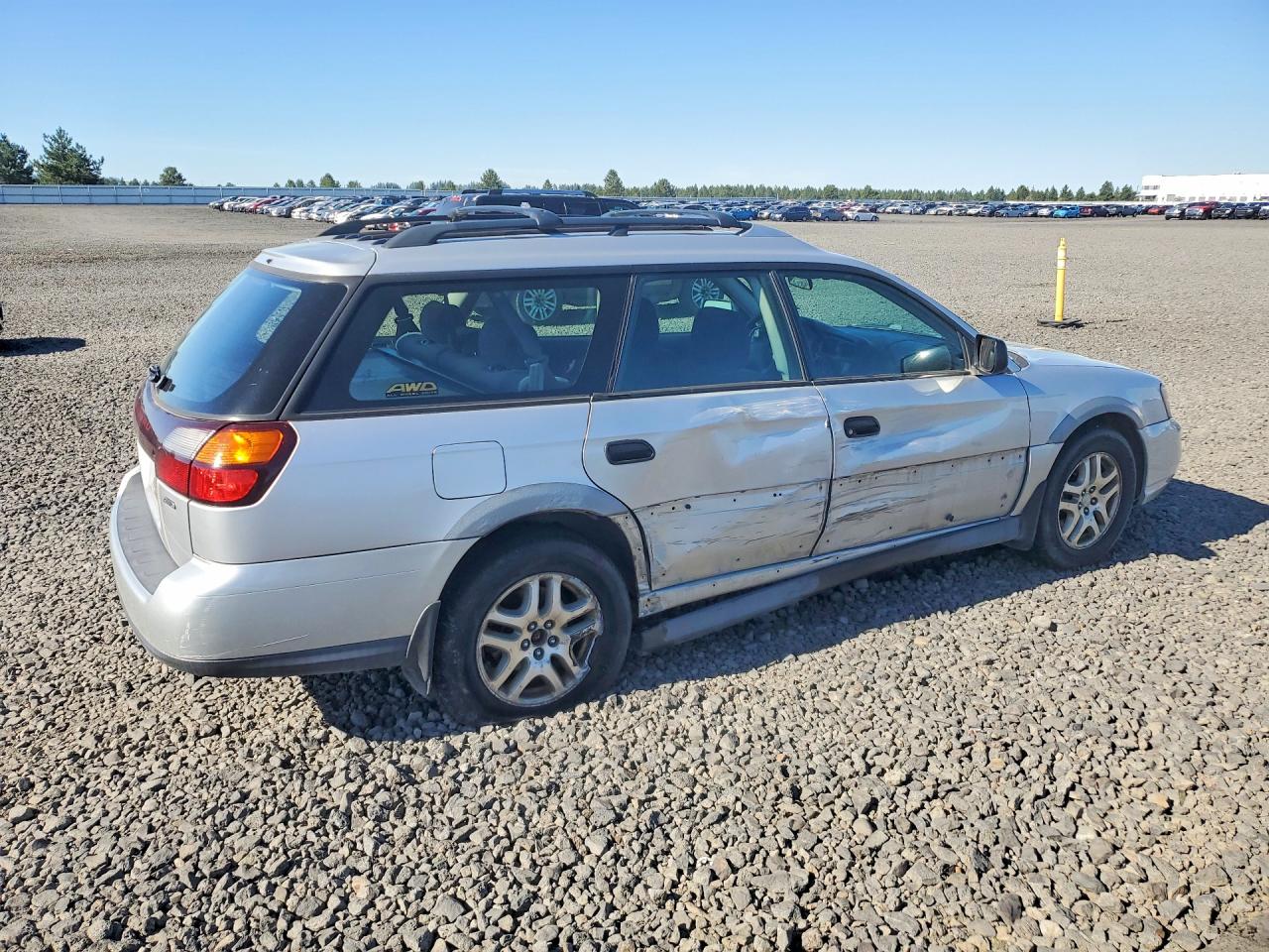 2004 Subaru Legacy Outback Awp Silver vin: 4S3BH675647646128