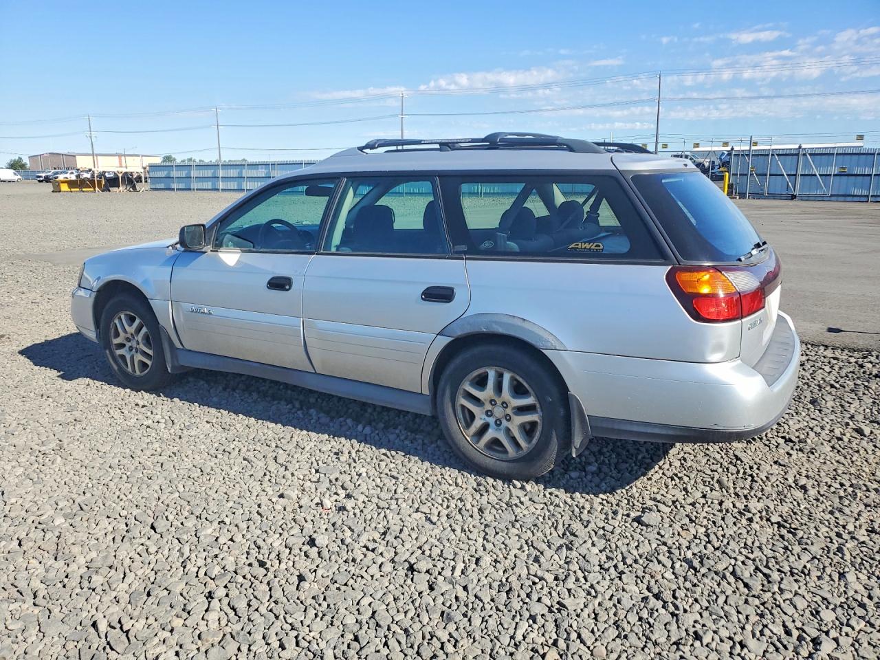 2004 Subaru Legacy Outback Awp Silver vin: 4S3BH675647646128