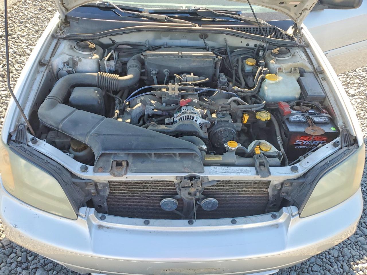 2004 Subaru Legacy Outback Awp Silver vin: 4S3BH675647646128