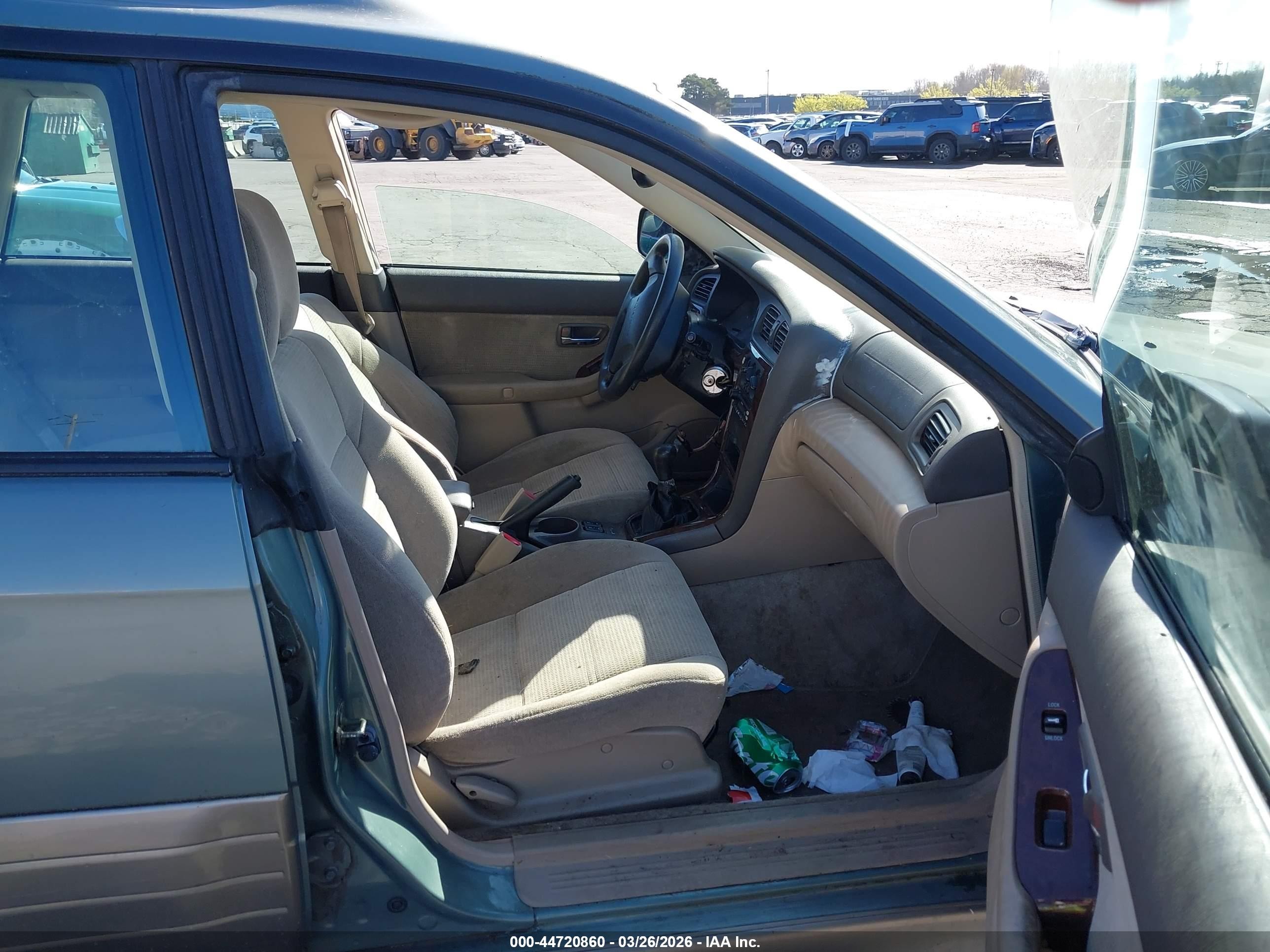 2003 Subaru Outback   Зеленый vin: 4S3BH675736661080
