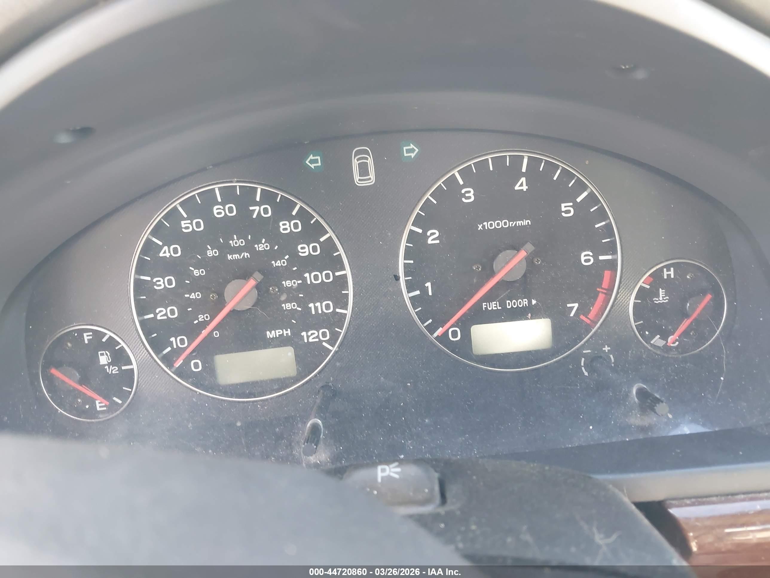 2003 Subaru Outback   Зеленый vin: 4S3BH675736661080