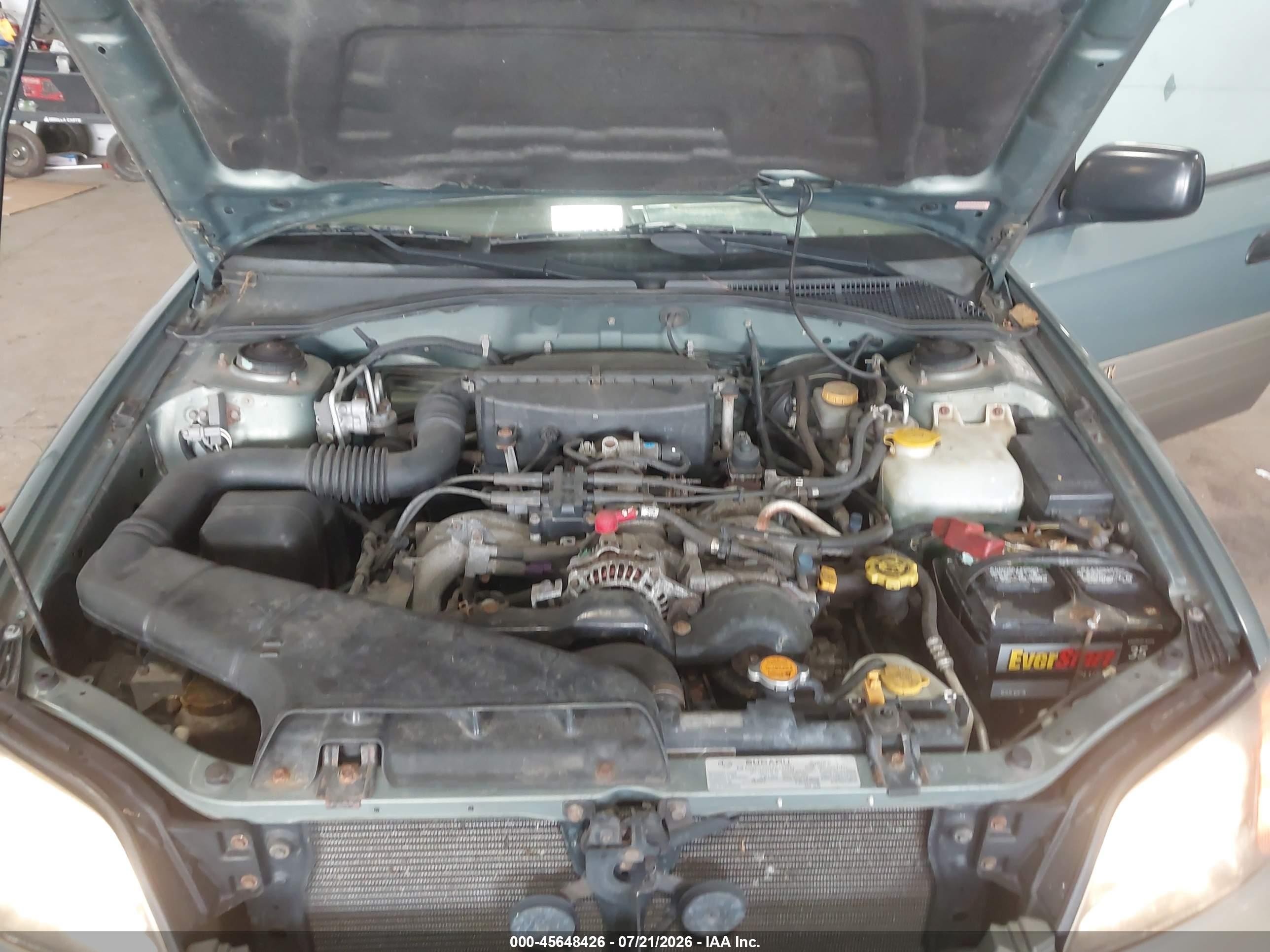 2003 Subaru Outback   Gray vin: 4S3BH675737612973